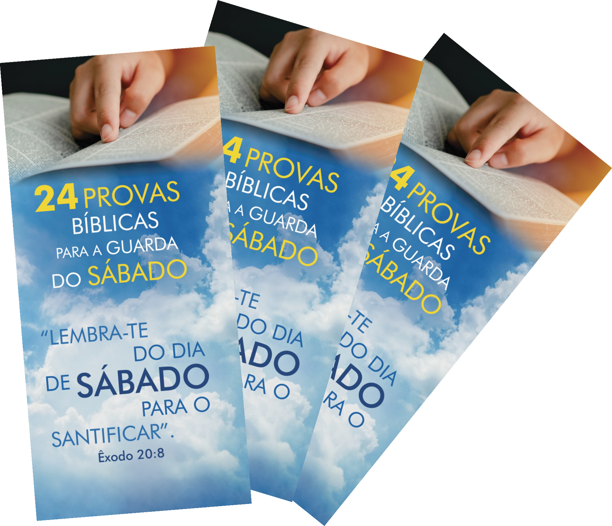 FOLHETO  24 PROVAS BÍBLICAS PELAS QUAIS DEVEMOS GUARDAR O SÁBADO
